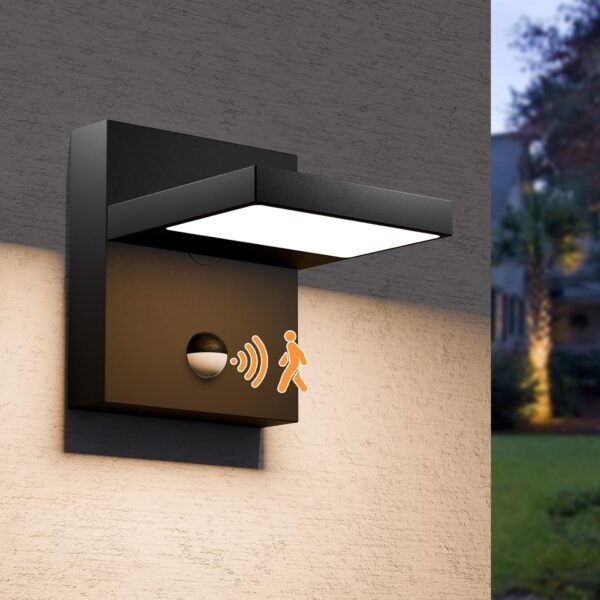 650 Lumen LED Outdoor Security Sensor Light | Waterproof | 270° Adjustable Lamp Head | IP65 Protection