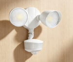34W 3700 Lumen LED Outdoor Sensor Floodlight | With Night Light Function | 5000K Daylight Color Temperature | IP65 Waterproof | Automatic Turn-On from Dusk to Dawn | Hard Wiring Connection